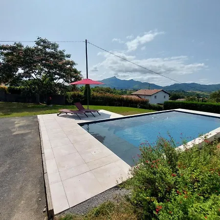 6pers Avec Piscine Vue Montagnes A 3km Des Plages Vila Urrugne